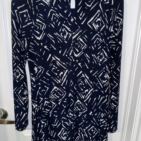 Ralph Lauren Navy & white dress size 6 - Picture 3 of 6